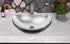 Hand Hammered Aluminum 19 inch Harbor Oval Vessel Bathroom Sink - Nickel